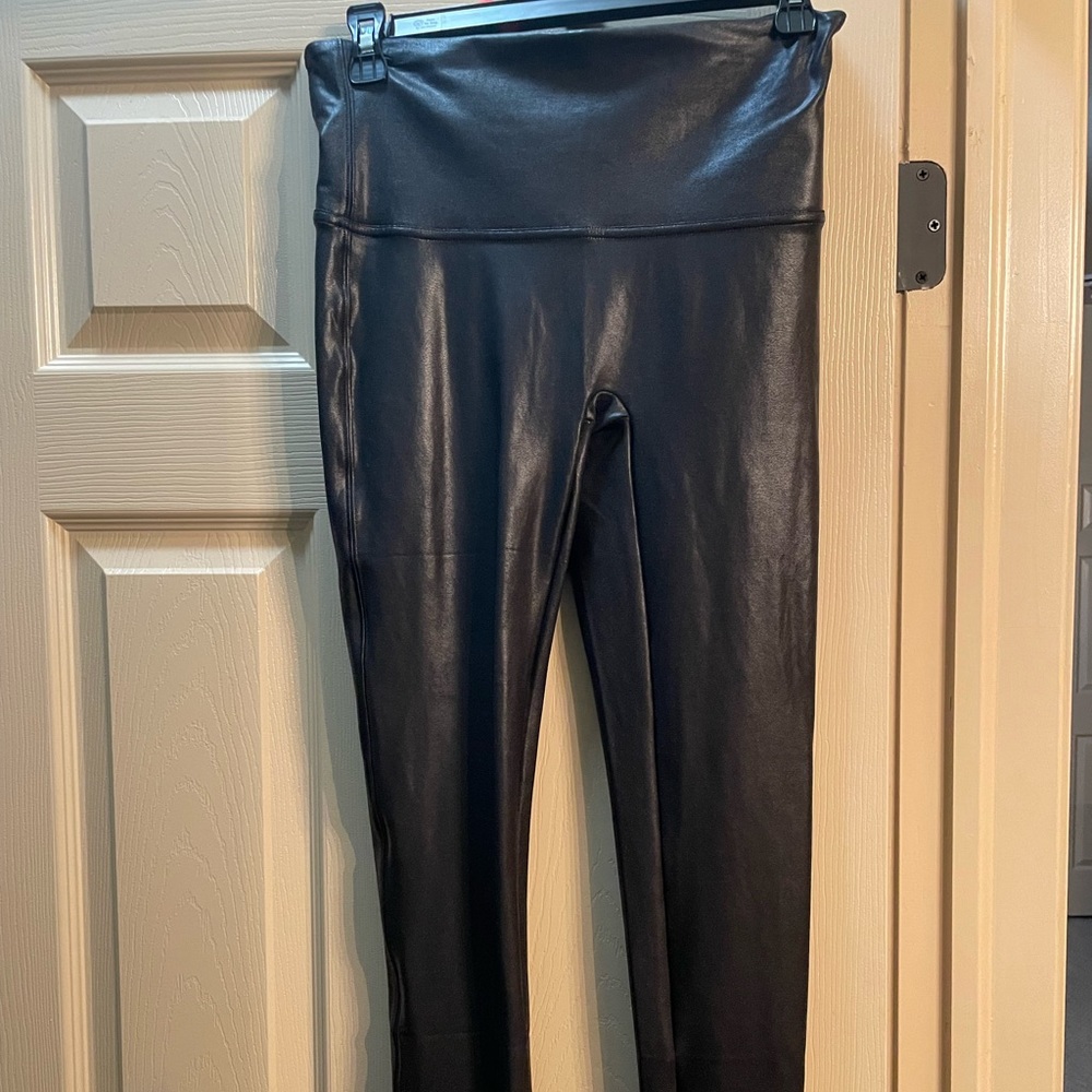 Spanx Faux Leather Leggings
